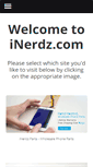 Mobile Screenshot of inerdz.com